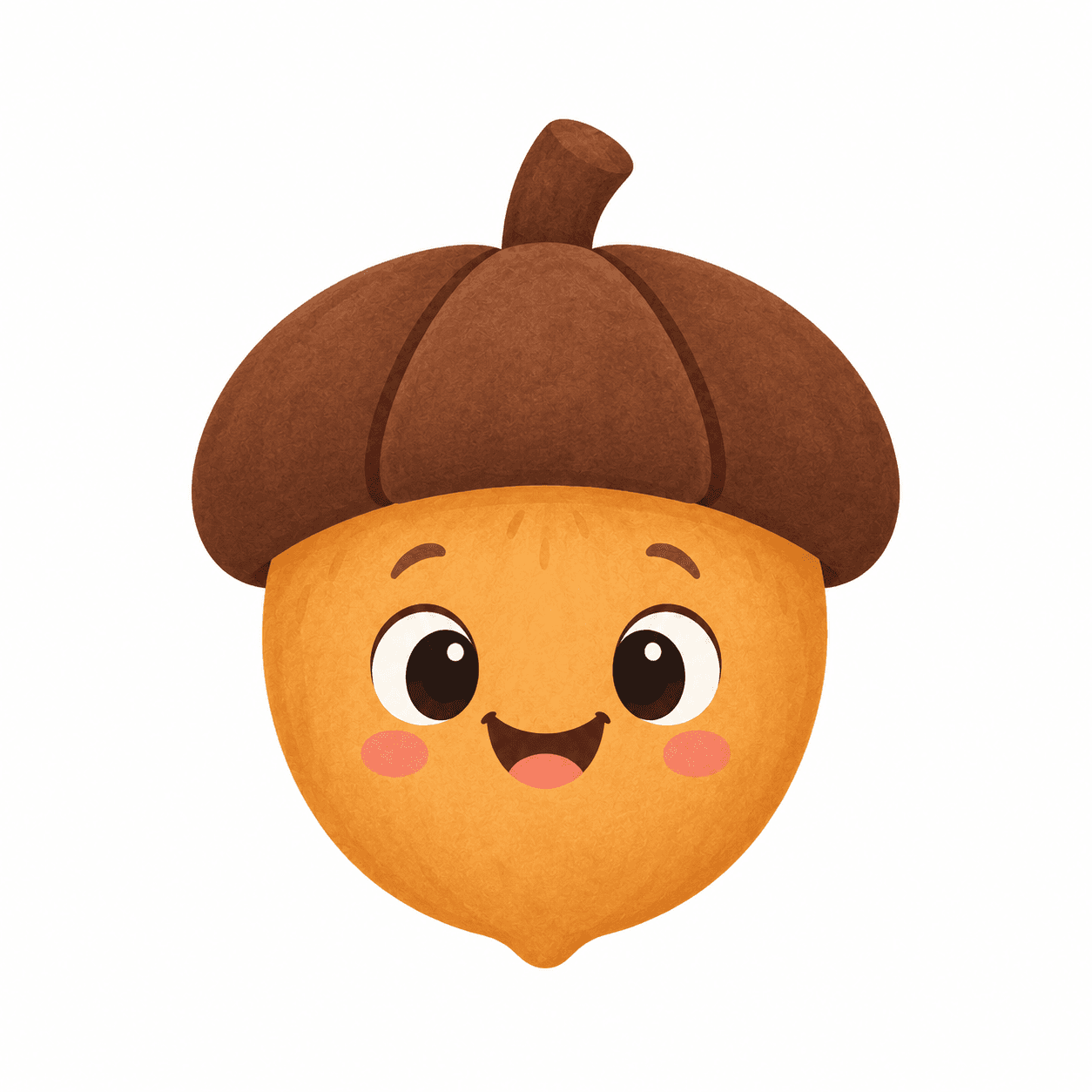 Starting picture for the Acorn pack: AI-created original character image