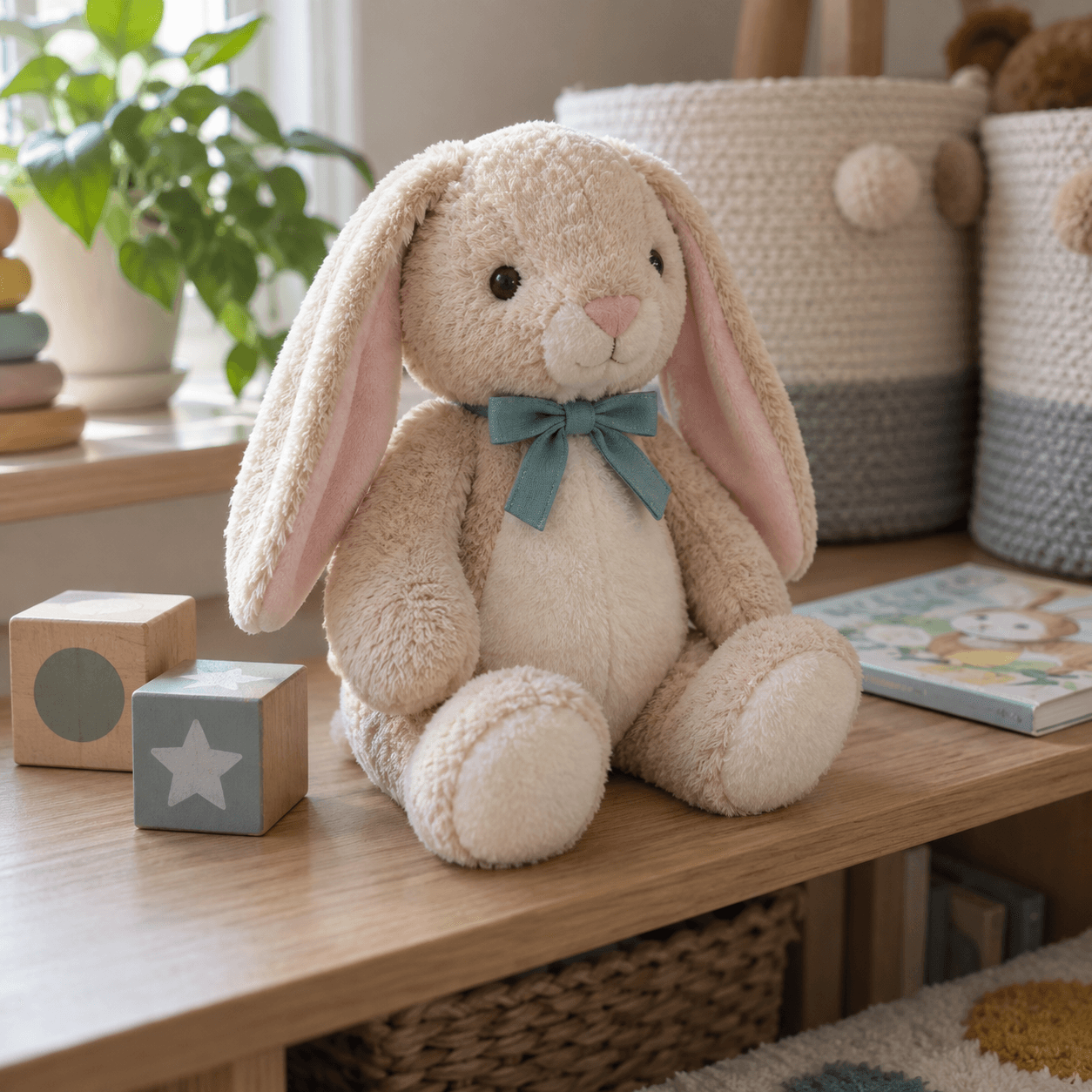Starting picture for the Bunny toy pack: AI-created reference photo